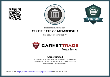 certificado de comercio de granate
